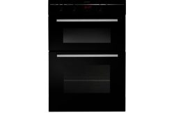 Indesit FIMD23BKS Double Electric Oven - Black